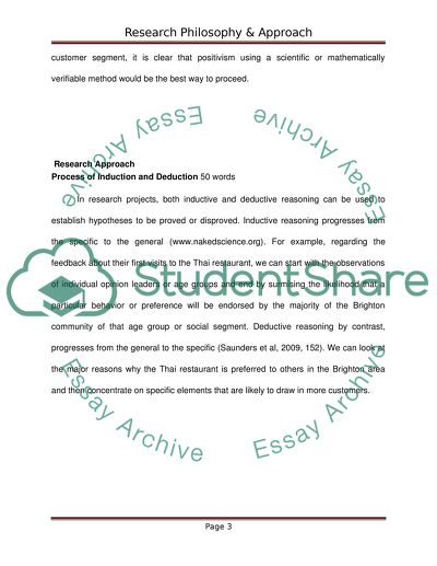 Philosophy: Positivism and Phenomenology