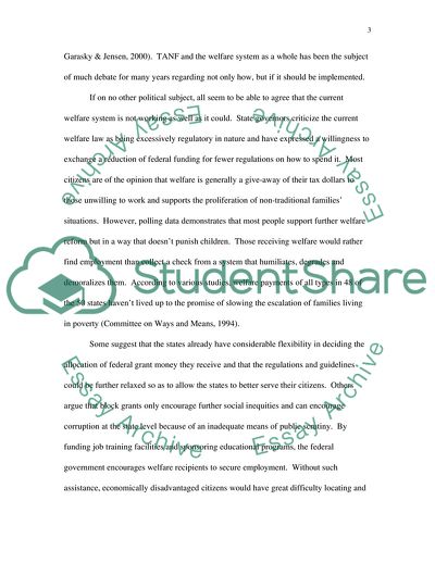 Welfare Does More Harm Than Good