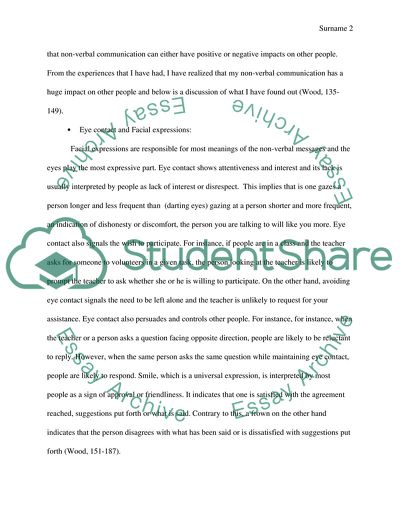 How Non-Verbal Communication Affects the Impact I Have on Other People