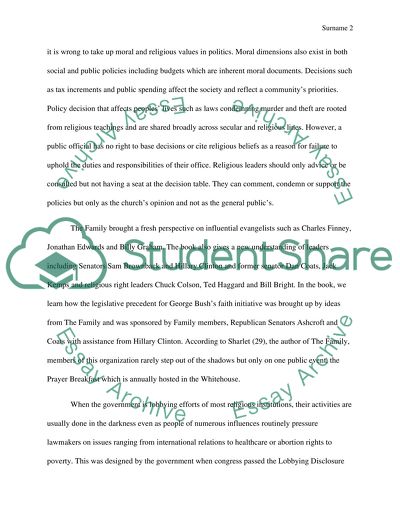 The Separation of Church and State