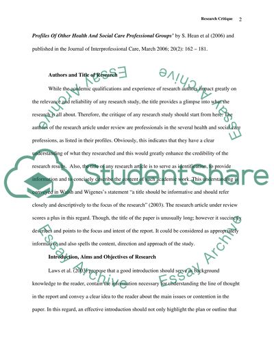 Similarities and Differences in Students Perceptions of the Stereotype Profiles