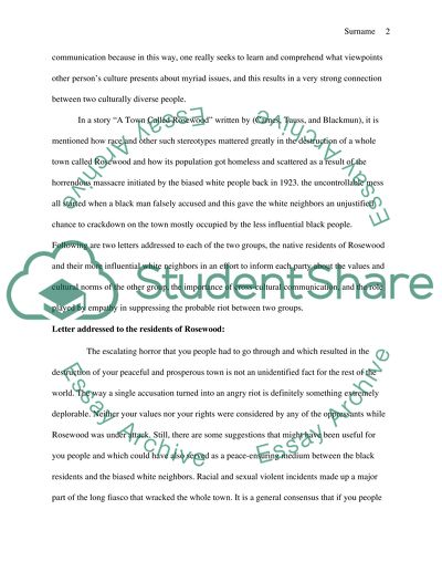 Cross-Cultural Communication