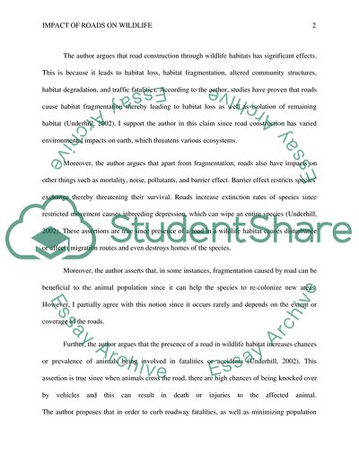 Environmental Management . response 1