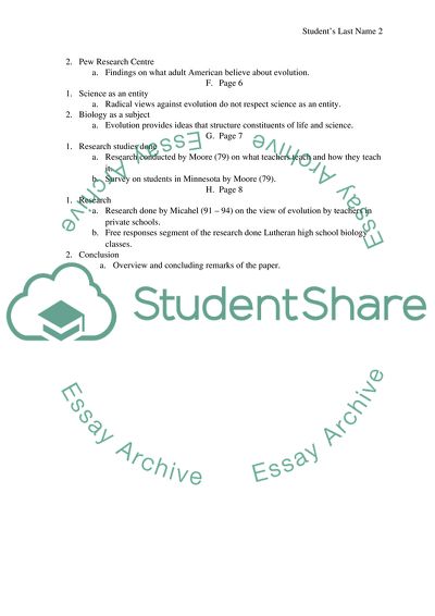 Why Evolution Should Be Taught in Schools