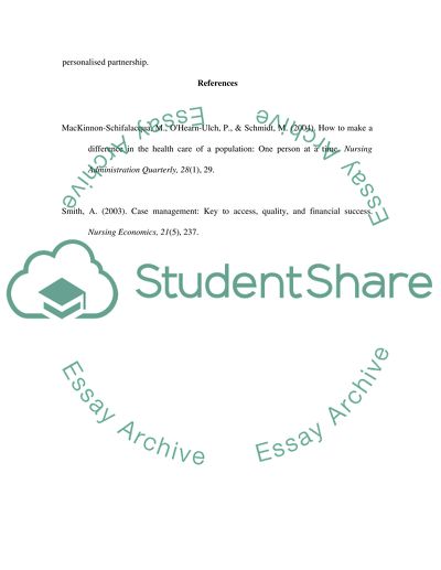 Chronic Disease Management