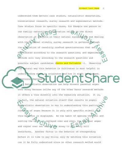 The Explanations on Human Behavior