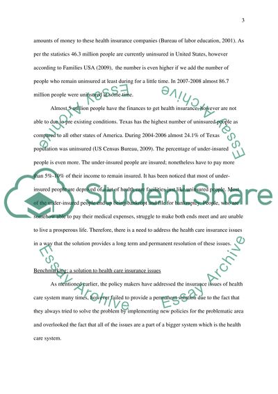 Benchmarking and policy and regulations