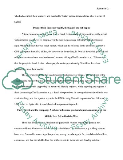 Summary of Turkey, Saudi Arabia, and Egypt