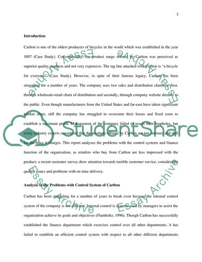 Accounting for Strategy Management and Control