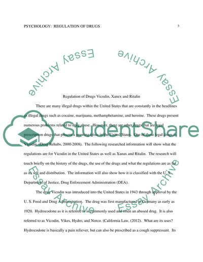 Rules for the Sale and Distribution of Vicodin, Xanax and Ritalin