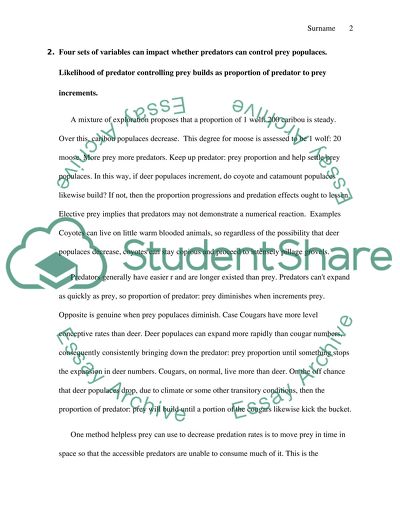 Animal Behavior: How a Predator Can Control Its Preys Density