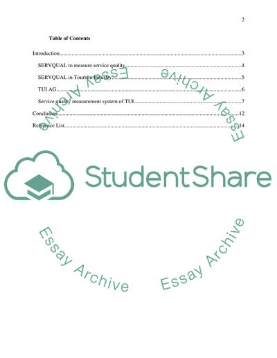 The Concept of Customer Perceptions and Expectations With Respect To Service Quality