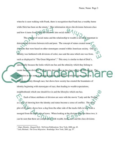 Creating Divisions in Society with Wealth and Status