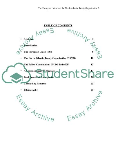 The European Union & NATO