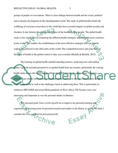 Global Health Care: Issues and Policies