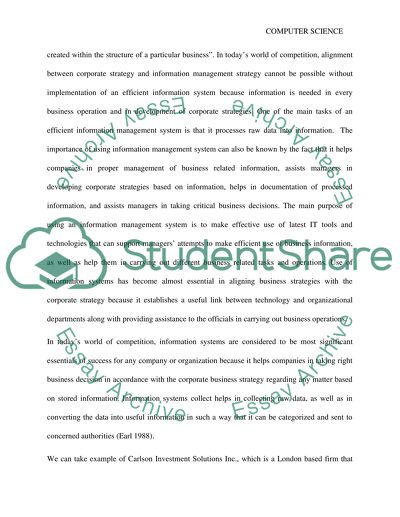 Management Information System