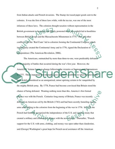 Why Britain Lost the War with the Colonies