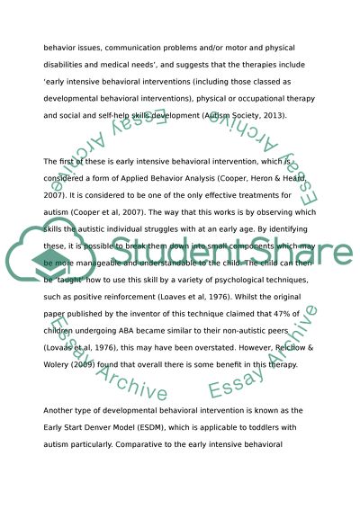 Autisms Effect on Skill Acquisition Learning