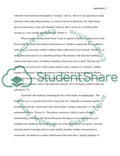 The Doppelganger in Mary Shelleys Frankenstein