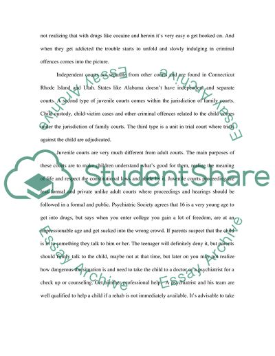 Juveniles Competence to Stand Trial