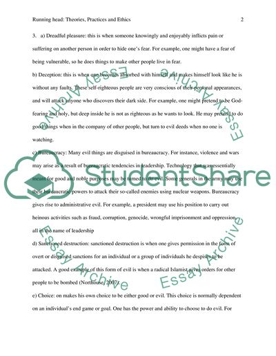 Theories, Practices, and Ethics of Leadership