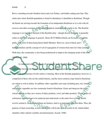 The Origin of the Kurds