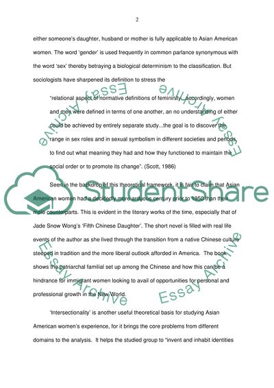 Asian American women before 1950