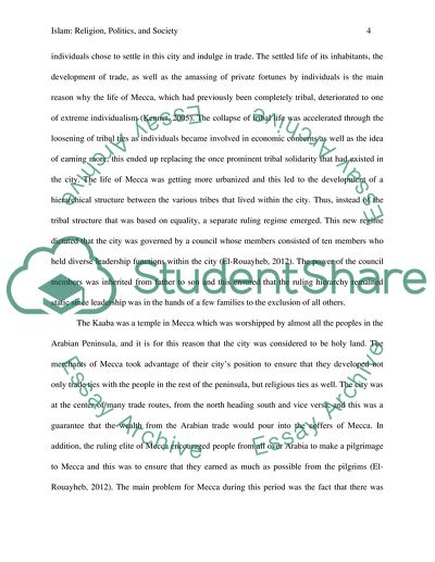 Islam: Religion, Politics, and Society