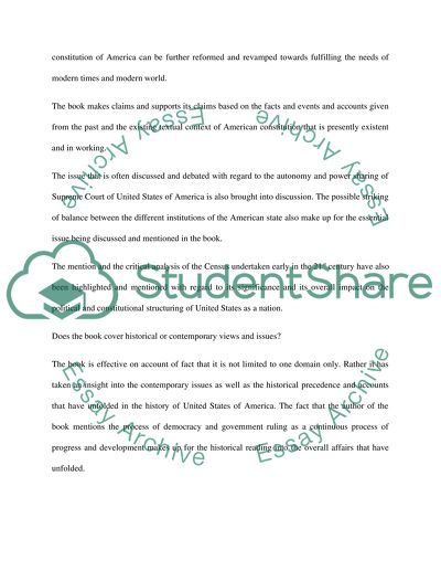 Critical book review of How Democratic is the American Constitution by Dahl