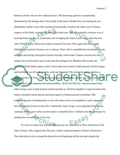 Titus Andronicus by Shakespeare