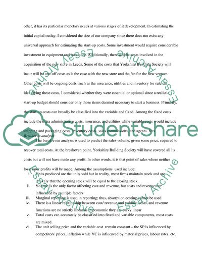 Strategic Planning for Yorkshire Building Society