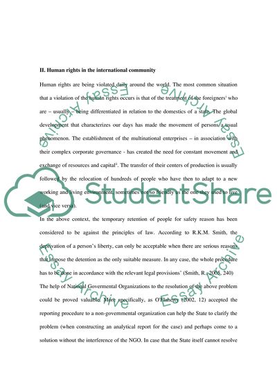 International Human Rights Law