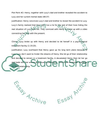 Narrative analysis ( movie name )