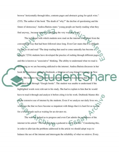 is google making us stupid summary Is google making us stupid has 72 ratings and 1 review vivian said: i had to read it for english 1301 i disagree with carr because if you are very pas. is google making us stupid summary Is google making us stupid has 72 ratings and 1 review vivian said: i had to read it for english 1301 i disagree with carr because if you are very pas.
