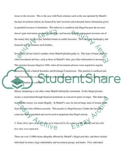 Bernard Lawrence Bernie Madoff