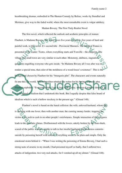 Madame Bovary - Gustave Flaubert