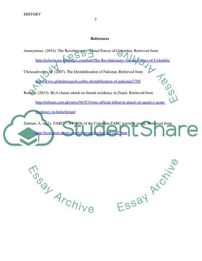 Nationalist Terrorist Organizations