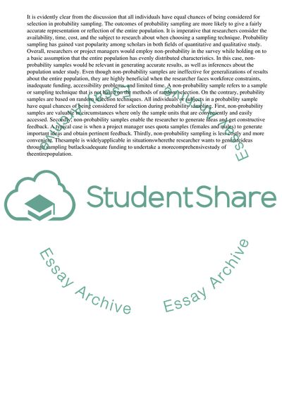 Non-probability Samples in Management Research