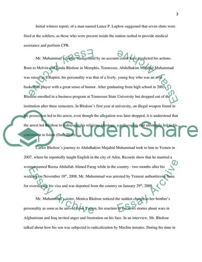 Arkansas Recruiting Office Shooting: Abdulhakim Mujahid Muhammad