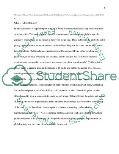 Impact of New Media on Public Relations