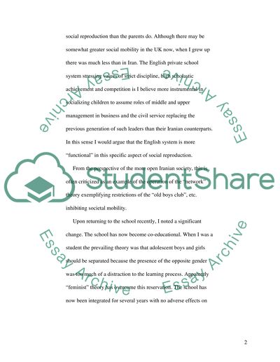 Pick a topic based on the assignment