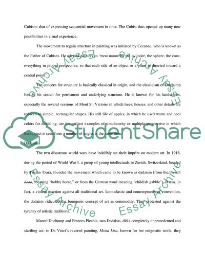 Marcel Duchamp - Modern Painting