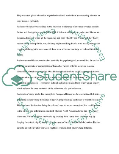 Prejudice definition essay