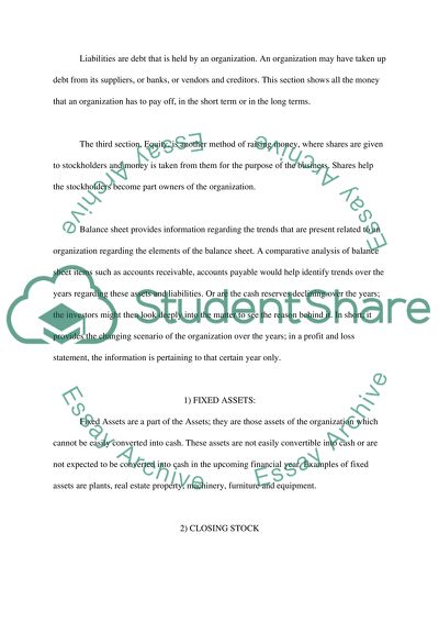 Assignment 1- Accounting