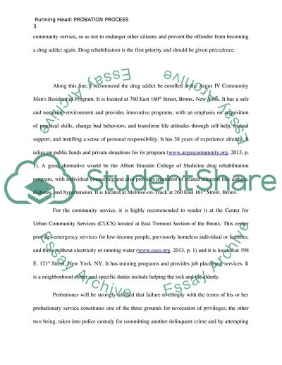 Importance of the Practice of Probation