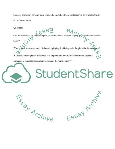 The 10 Flatteners Outlined by Friedman