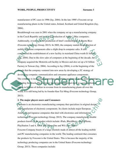 Work, People, and Productivity