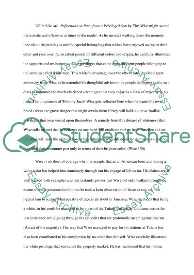 White Like Me: Reflections on Race from a Privileged Son by Tim Wise