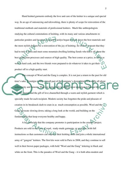 Wool and the Gang: Manifesto for a Diffirent Kind of Fashion