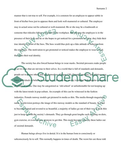 In Defense of Masks by Kenneth Gergen